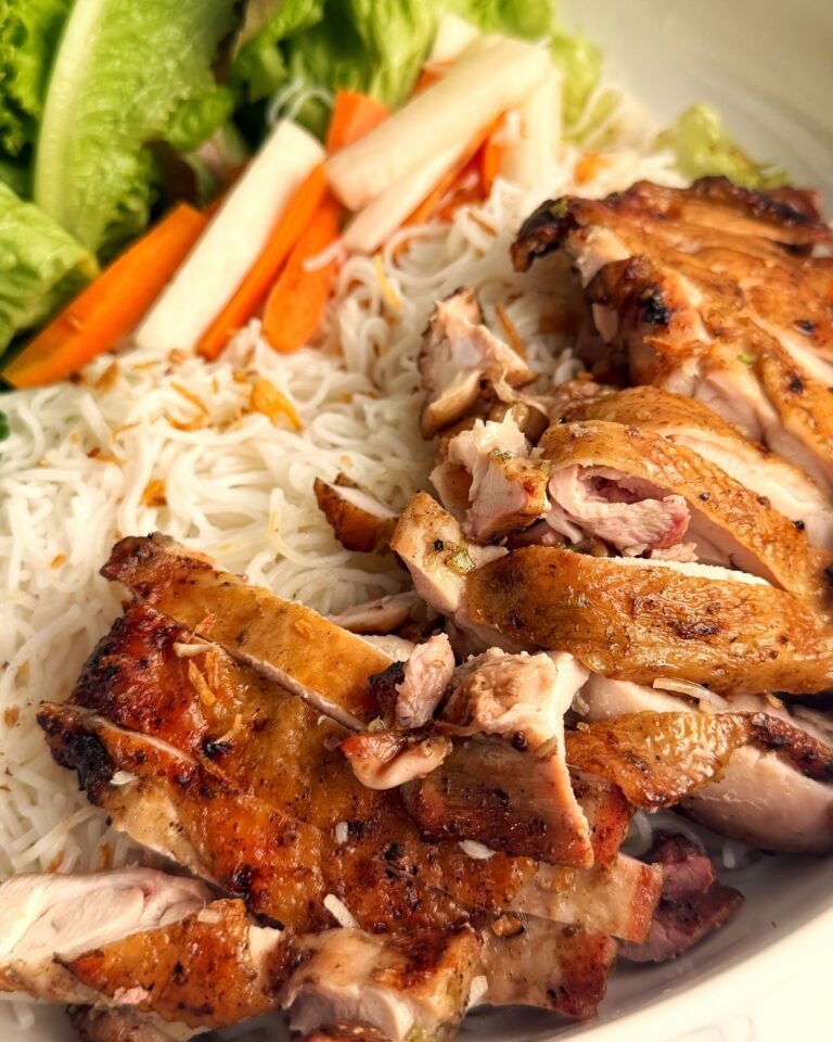Vietnamese Lemongrass Grilled Chicken Thighs