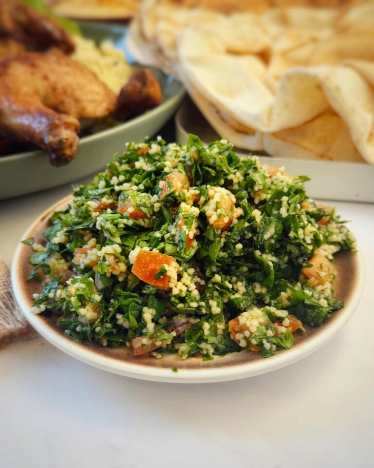 Super Simple Homemade Tabbouleh